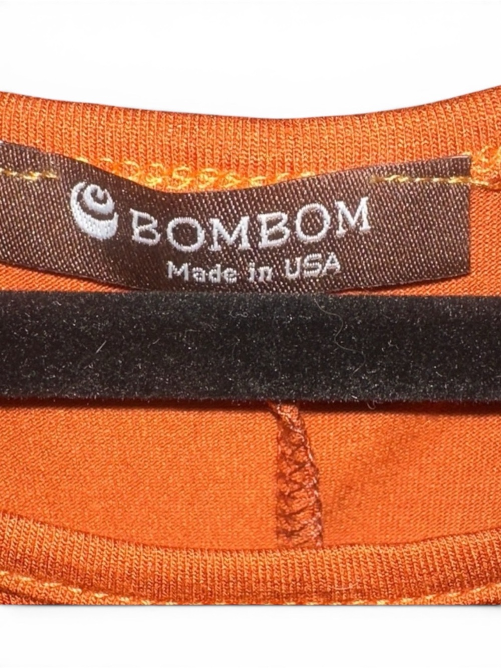 Bonbon XL Chic Long Sleeve Orange Dress - Picture 4 of 5